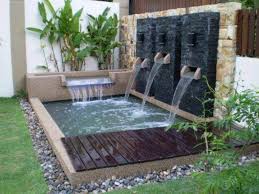 03 Garden Luxury Houses With Water Parks 01 Pond Design Patio Garden Design Ponds Backyard