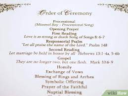 Step by step wedding ceremony. How To Make A Personal Wedding Ceremony Booklet 11 Steps