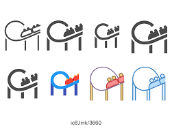 Free Flat Roller Coaster Icon Of Ios Glyphs Available For Download In Png Svg And As A Font Icons D Roller Coaster Coasters Logo Roller Coaster Drawing