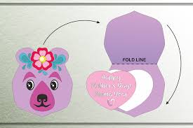 Download Mama Bear 3d Layered Mother S Day Card Svg By Olga Belova Thehungryjpeg Com