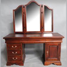 Vintage faux tortoiseshell, lacquered wood & brass dressing table from maison charles, 1970s. Mahogany Wood Dressing Table Mirror Bedroom Furniture Antique Style Pre Order Ebay