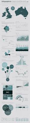 Infographics Vector Graphs And Elements Vol 2 Vector Graph Infographic Information Visualization