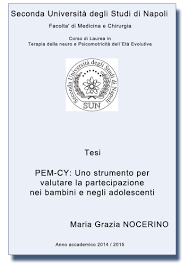 Tesi Di Laurea Www Neuropsicomotricista It