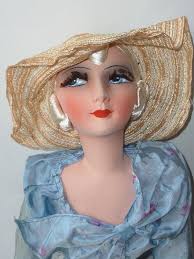 Maybe you would like to learn more about one of these? Poupee De Salon Parisienne Boudoir Doll Poupee Des Annees 1920 Boudoir Dolls Antique Dolls American Doll