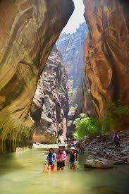 Most people will do the narrows hike up to wall street, which is the beginning of where the canyon is at its narrowest, about 2 miles in. The Narrows Zion National Park Wiscohana