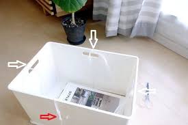 セリア フィルムリングフック ニトリ インボックス で 古紙をすっきり クローゼット 収納 収納 収納 アイデア