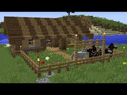 Check spelling or type a new query. Minecraft How To Build A Horse Stable Cool Animal Video