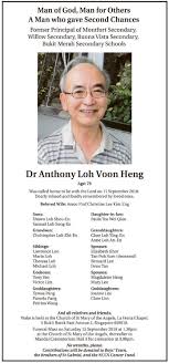 An extract of the straits times published on 17 november 1957. Obituaries In The Straits Montfort Alumni Singapore Facebook