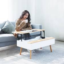 Due to the impact of covid19 on our supply chain this product is on order with an expected arrival between 8/25/2021 and 9/24/2021. Zen S Bamboo Lift Top Coffee Table Hidden Storage Drawer Living Room Furniture Coffee Tables Aliexpress