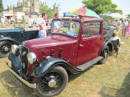 Austin 10 4 Colwyn Cabriolet 1936 At Sherborne Castle Classic Car Show Oldtimer