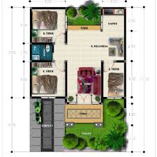 7 denah desain rumah 6×10 minimalis dan sederhana. Gambar Denah Rumah Minimalis Ukuran 6x10 Terbaru Desain Rumah Kecil Denah Rumah Desain Rumah