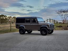 This land rover defender 110 arrived at cryious garageworks in oakville, on, canada for a complete overhaul. Ls3 Swapped Land Rover Defender Is An 80s Marauder