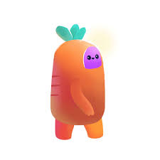 The perfect bunny carrot carrying animated gif for your conversation. Imaginary Friend Society Danni Fisher Shin