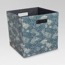 The storage box can store files, paper and all your other essentials. 13 Fabric Cube Storage Bin Threshold Target