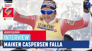 Последние твиты от maiken c. Maiken Caspersen Falla Amazing Day Seefeld Ladies Sp Fis Nordic World Ski Championships