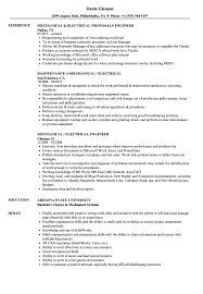 Customise the template to showcase your experience, skillset and accomplishments, and highlight your most relevant qualifications for a new mechanical engineer job. Mechanical Electrical Resume Samples Velvet Jobs