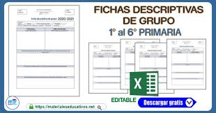 Los resultados de 1° de preescolar se realizará por medio de la publicación de listados al exterior de los planteles participantes en este proceso a partir del 28 de octubre. Fichas Descriptivas De Grupo Primaria 2021