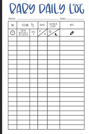Baby Daily Log Activity Tracker For Newborn Baby Memory Keepsake Journal Breastfeeding Diaper Change Log Book Notebook For Parents Moms Dads Rocket Publishing 9781675305461 Amazon Com Books