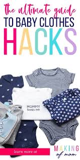 Or will it be folded in a dresser? Baby Clothes Hacks To Help You Save Money Big Time