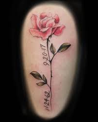 Or, just a perfect place to have a tiny blue rose tattoo. 90 Likes 1 Comments Liz Ramsey Lizzird Tattoos On Instagram Simple Rose Memorial Tattoo Ink Tattoo Remembrance Tattoos Rose Tattoos
