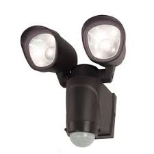 Utilitech 110 Degree 2 Head Led Motion Activated Flood Light Item 231039 Model Motion Sensor Lights Outdoor Sensor Lights Outdoor Led Flood Lights