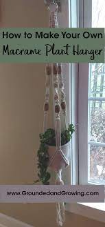 You will need 6 strings that are each 4 arms lengths long. How To Make Your Own Macrame Plant Hanger