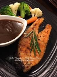 Tetapi anda bisa menggantinya dengan ikan jenis lain sesuai selera. Resepi Ikan Salmon Goreng Lada Hitam Resep Masakan Khas