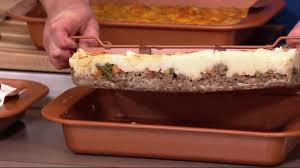 Copper Chef Brownie Pan With Adjustable Separator Lid Easy Lift Tray O Copper Chef Chef Cake Cooking And Baking
