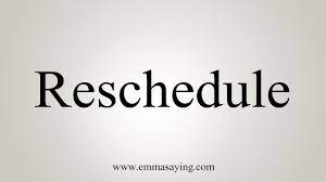 Over 100,000 spanish translations of english words and phrases. How To Say Reschedule Youtube
