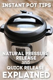 My crock pot has 3 settings. What Is Natural Pressure Release And Quick Release 365 Days Of Slow Cooking And Pressure Cooking