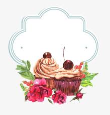 Birthday Cake And Flowers Png Cake Border Frame Flowers Cake Vector Border Vector Graphic Design Art Floral Vector Free Art