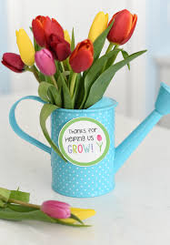 Flowers for teacher appreciation day. Flowers For Teacher Gift Idea Fun Squared