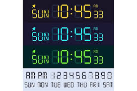 I got the time 2:18 because thats the time me and my brother happened to be born at. Alarm Clock Font Tattoo Digital Clock 11 11 Tattoo Mine Mominy Pinterest 23 Professional Alarm Clock Fonts To Download Citra Baswara