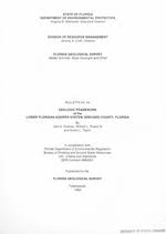 Geologic Framework Of The Lower Floridan Aquifer System Brevard County Florida Fgs Bulletin 64