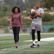2 days ago · allyson felix kisses her husband kenneth ferguson while holding her daughter camryn after day 9 of the 2020 u.s. Allyson Felix Married Status Boyfriend Pregnant Net Worth Details