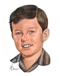 Jerry Mathers drawing II by Murphy Art Elliott