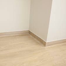No, it's not just for home gyms and industrial spaces. Vinyl Baseboard Rx Flash Cove Ecosurfaces Recycled Rubber Flooring