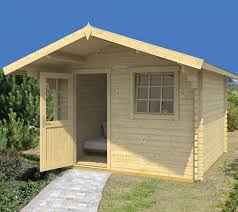 Mit dem gartenhaus aus holz zieht wohnlichkeit in ihren garten ein. Lasita Maja Gartenhaus Gotland 1b 40mm Natur 359x440cm Natur Mygardenhome