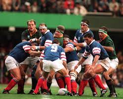 Les noms en gras désignent les joueurs qui ont été titularisés le plus souvent. France Afrique Du Sud 1995 Quand La Politique Fait Irruption Dans Le Rugby