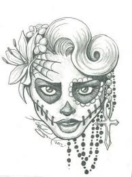 47 Ideas Drawing Pencil Skull Dia De Hipster Drawings Tumblr Drawings Easy Pencil Drawings Tumblr