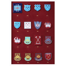 In july 2014, a prototype logo was posted on the official website, in four colourways. West Ham Badge