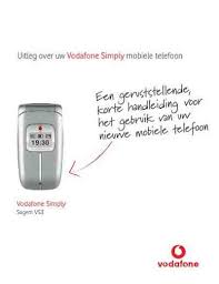 VODAFONE SIMPLY SAGEM VS3 Mobile phone ...
