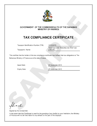 I need the clearance certificate to fulfill my other financial requirement. Tax Compliance Certificate Department Of Inland Revenue