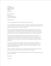Stevens & associates, a national career management and outp. Finance Corporate Cover Letter Templates At Allbusinesstemplates Com