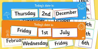 Today S Day And Date Display Pack Dating Classroom Organisation Display