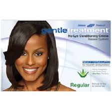 Johnson products gentle treatment no-lye crème relaxer