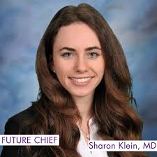 Meet third-year resident and #FutureChief, Dr. Sharon Klein! Sharon was  born in Brooklyn, grew up New Jersey, and attended Vanderbilt University  for undergrad where she studied Economics. She then went to medical