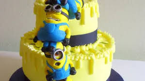 Aksesoris kue ulang tahun kami sebagian besar adalah import. One Of A Minion Ini Sekian Ide Kue Ulang Tahun Bertema Minion Fimela Fimela Com