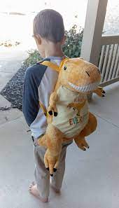 Personalized Dinosaur Backpackstuffed Animal Backpackchild Etsy Dinosaur Plush Dinosaur Backpack Cute Stuffed Animals