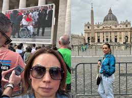 Marcela Ulloa, la colombiana que venció el covid-19 y se despidió del papa  Francisco